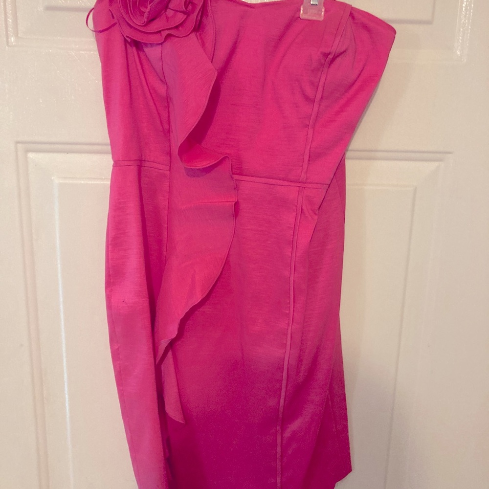 Jessica Simpson Ladies Pink Party Prom Homecoming Dress